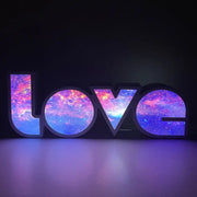 Led Decorative Lights String Valentine's Day Proposal Confession Love Light Box English Letters Modeling Lights - Memoriex 