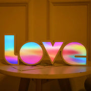 Led Decorative Lights String Valentine's Day Proposal Confession Love Light Box English Letters Modeling Lights - Memoriex 