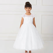 Leila Lace Girls Formal Dress-0