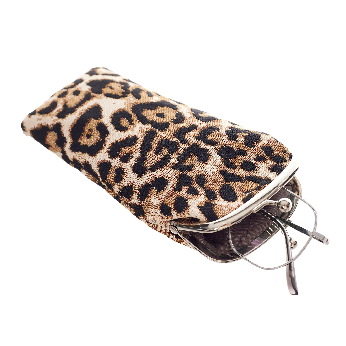 Leopard Print - Glasses Pouch-1