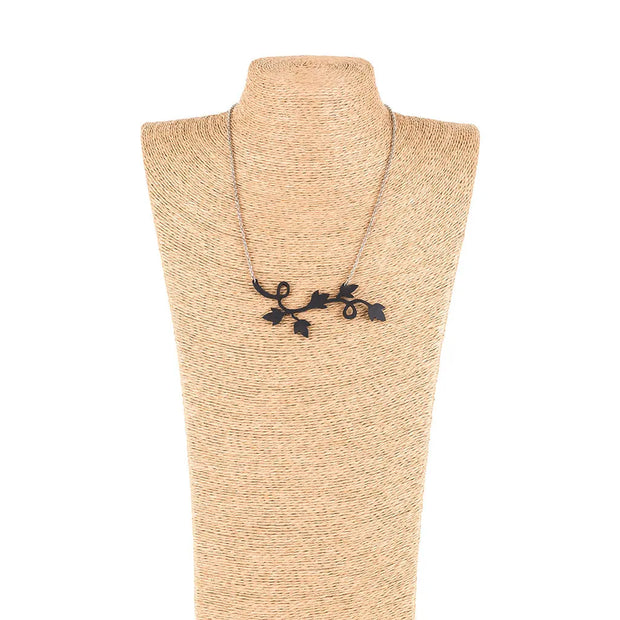 Lethisia Upcycled Rubber Handmade Pendant Necklace - Memoriex 