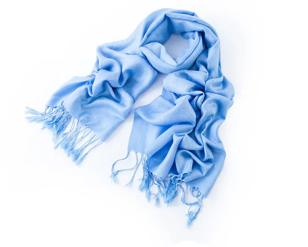 Light Blue - Pashmina-1