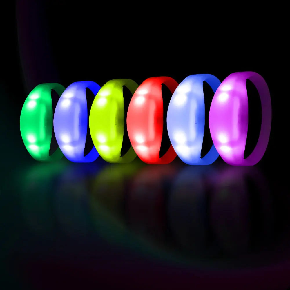 Light up Bracelets for Party Supplies(50Pack GFB005 Wristband)-0