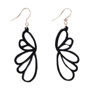 Lilac Upcycled Inner Tube Earrings - Memoriex 