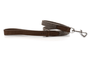 “Lincoln” Herringbone & Leather Dog Lead – by Ralph & Co-2