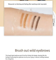 Long Lasting 5 Colours Sketch Liquid Eyebrow Pencil Waterproof Microblading Eyebrow - Memoriex 