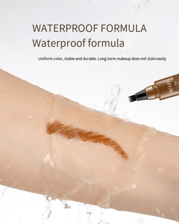 Long Lasting 5 Colours Sketch Liquid Eyebrow Pencil Waterproof Microblading Eyebrow - Memoriex 