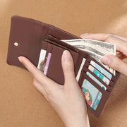 Long Senior Sense Large Capacity Leather High-end Purse Girl - Memoriex 