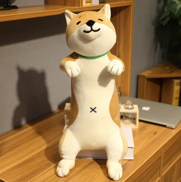 Long Shiba Inu Dog & Cat Plush Toys-6