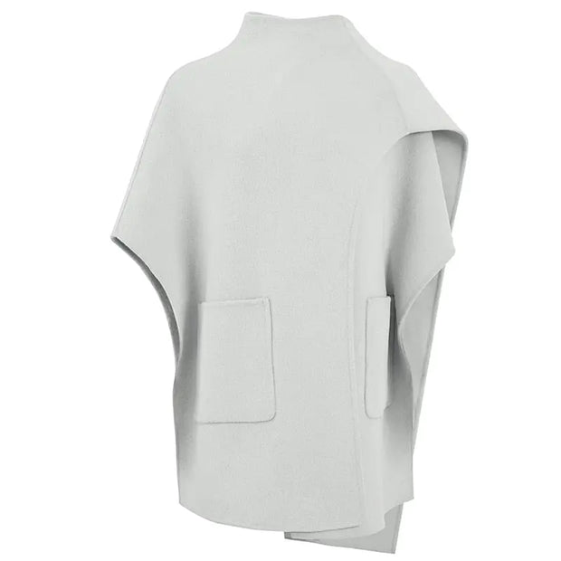 Loose Women Woollen Coats | Casual Irregular  Cloak Streetwear - Memoriex 