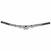 Lotus Recycled Rubber Statement Choker-2