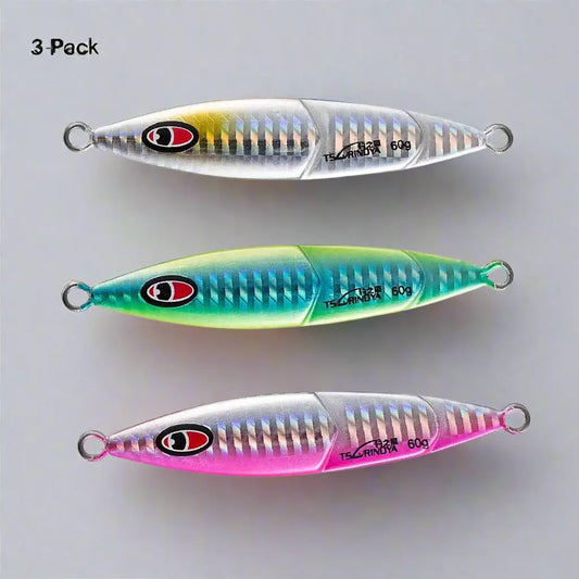 Memoriex Luminous Vertical Jigs - Fishing Lures for Saltwater and Freshwater