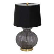 Luxton Glass Fluted Lamp - Memoriex 