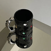 Luxury Cup Make Undefined Cup Gem Cup Spice Girl Style Gem Mug Ceramic Water Cup Small Original Coffee Mug Cup for Lovers - Memoriex 