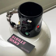 Luxury Cup Make Undefined Cup Gem Cup Spice Girl Style Gem Mug Ceramic Water Cup Small Original Coffee Mug Cup for Lovers - Memoriex 