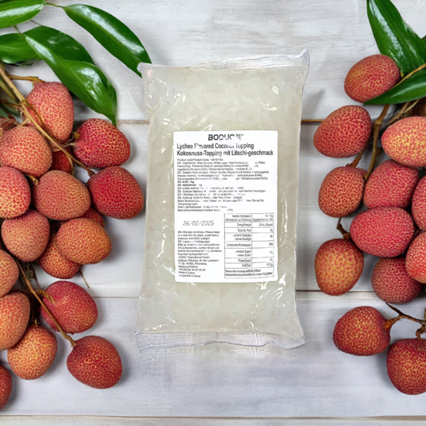 Lychee Flavoured Coconut Jelly - Memoriex 