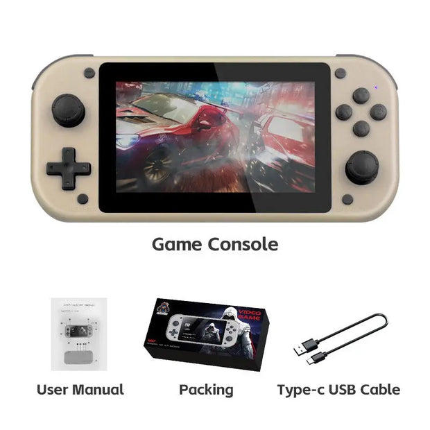 M17 handheld game console 3D home TV game console PSP arcade 4K HD PS1 handheld console - Memoriex 