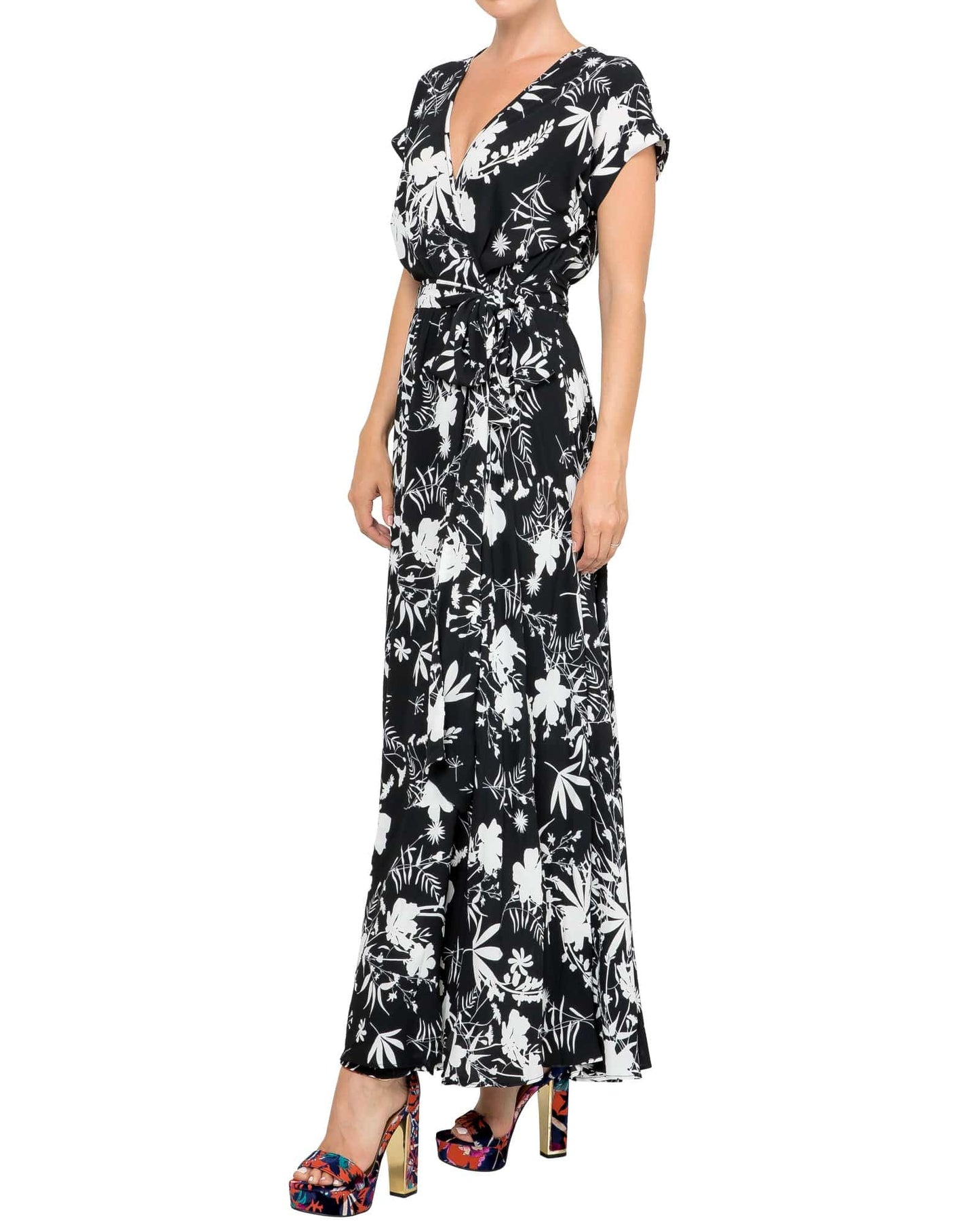 Jasmine Maxi Dress - Dahlia Black by Meghan Fabulous-3