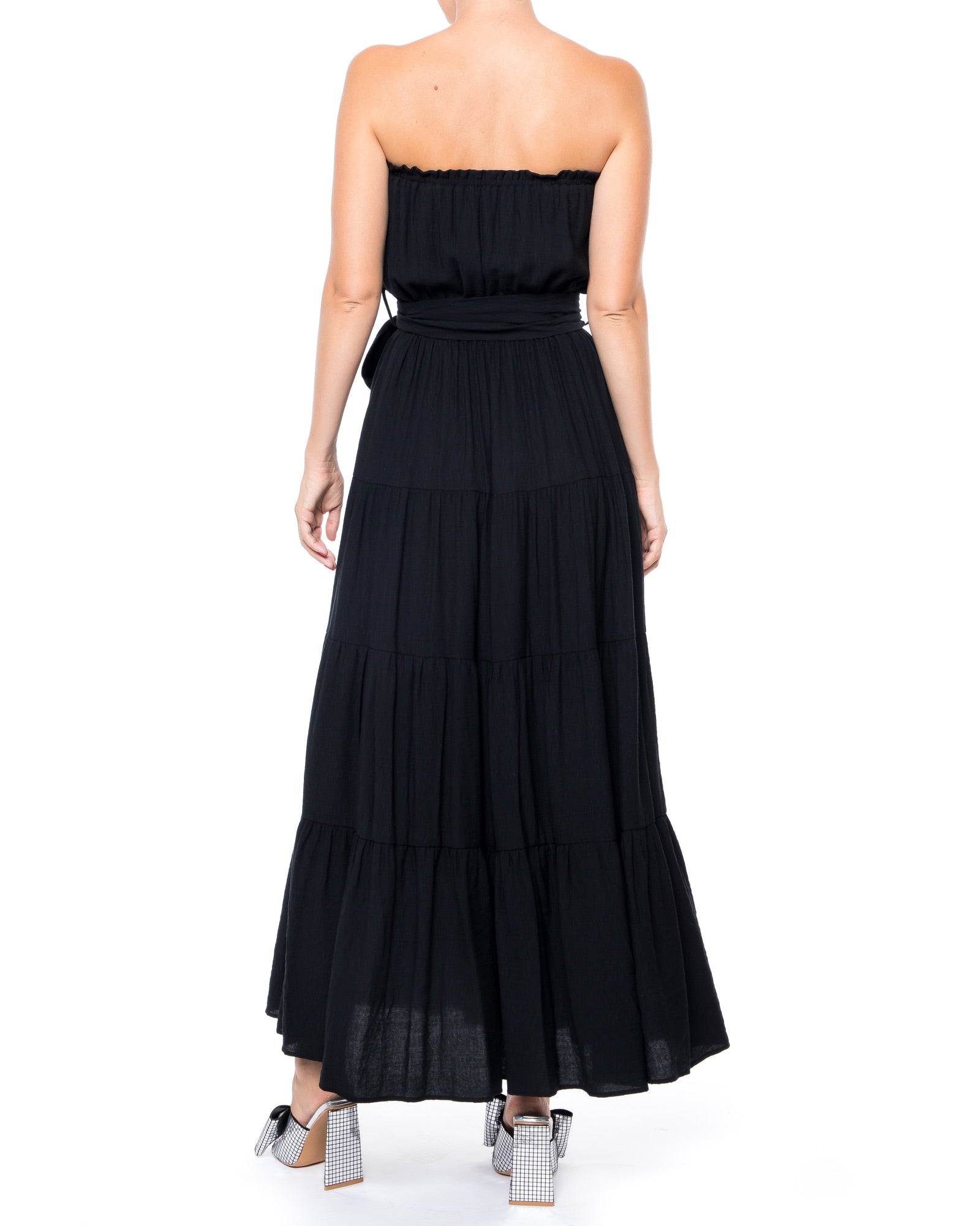 Makena Maxi Dress - Black by Meghan Fabulous-1