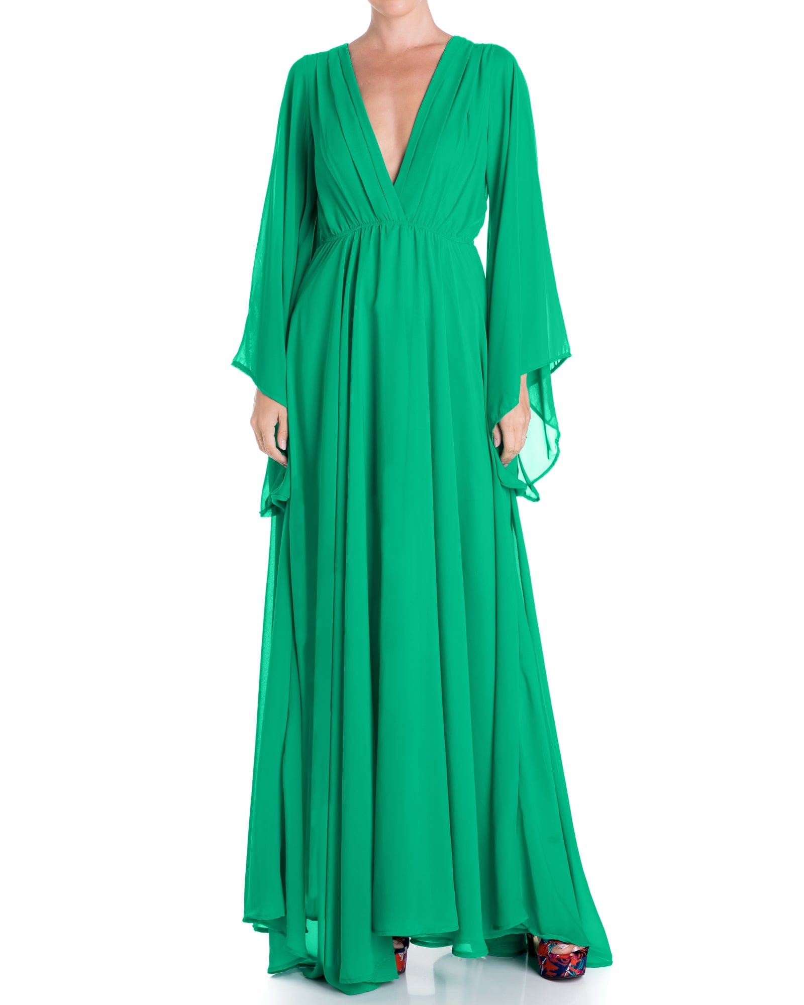 Sunset Maxi Dress - Emerald by Meghan Fabulous-2