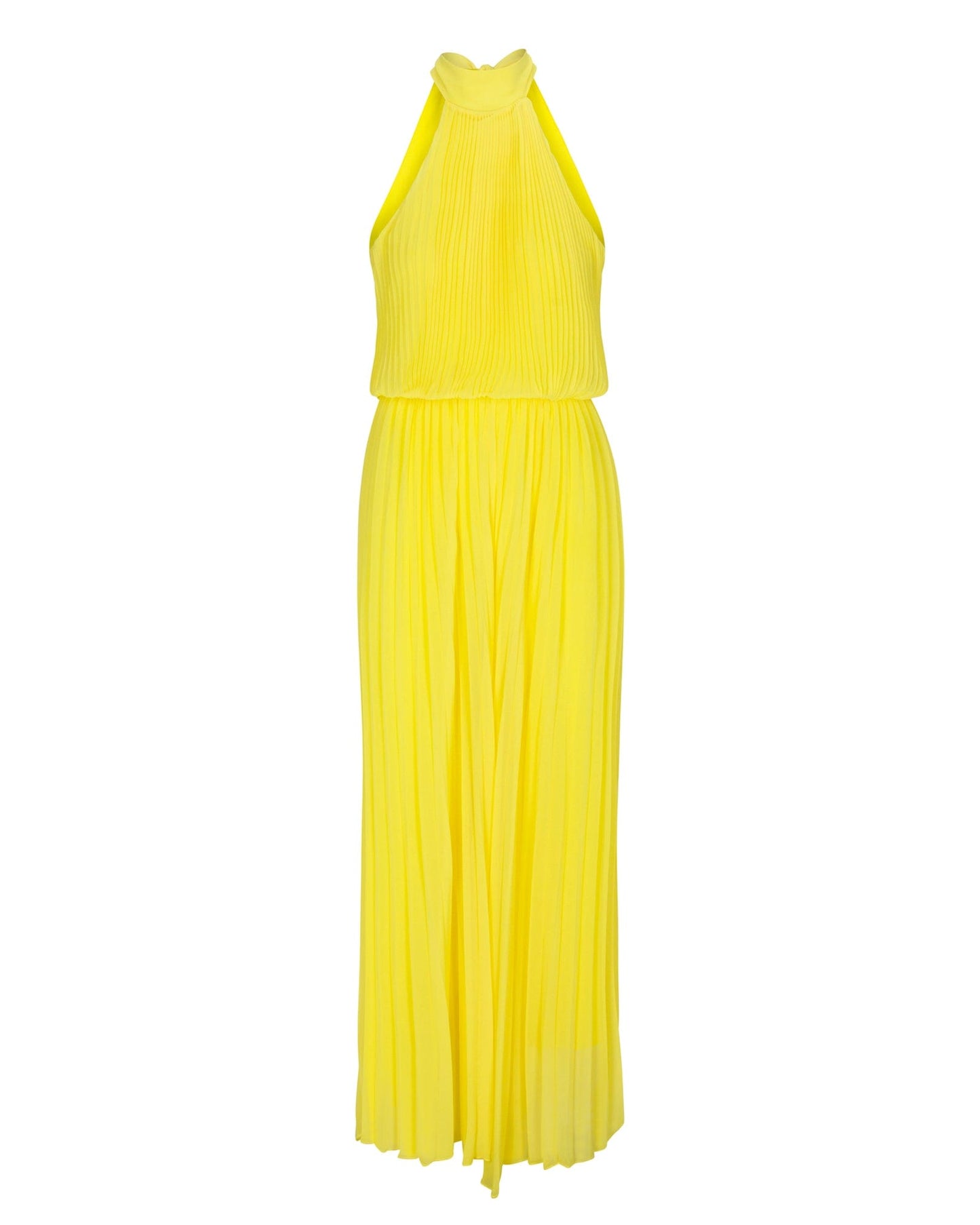 Wild Orchid Pleat Jumpsuit - Yellow by Meghan Fabulous-1