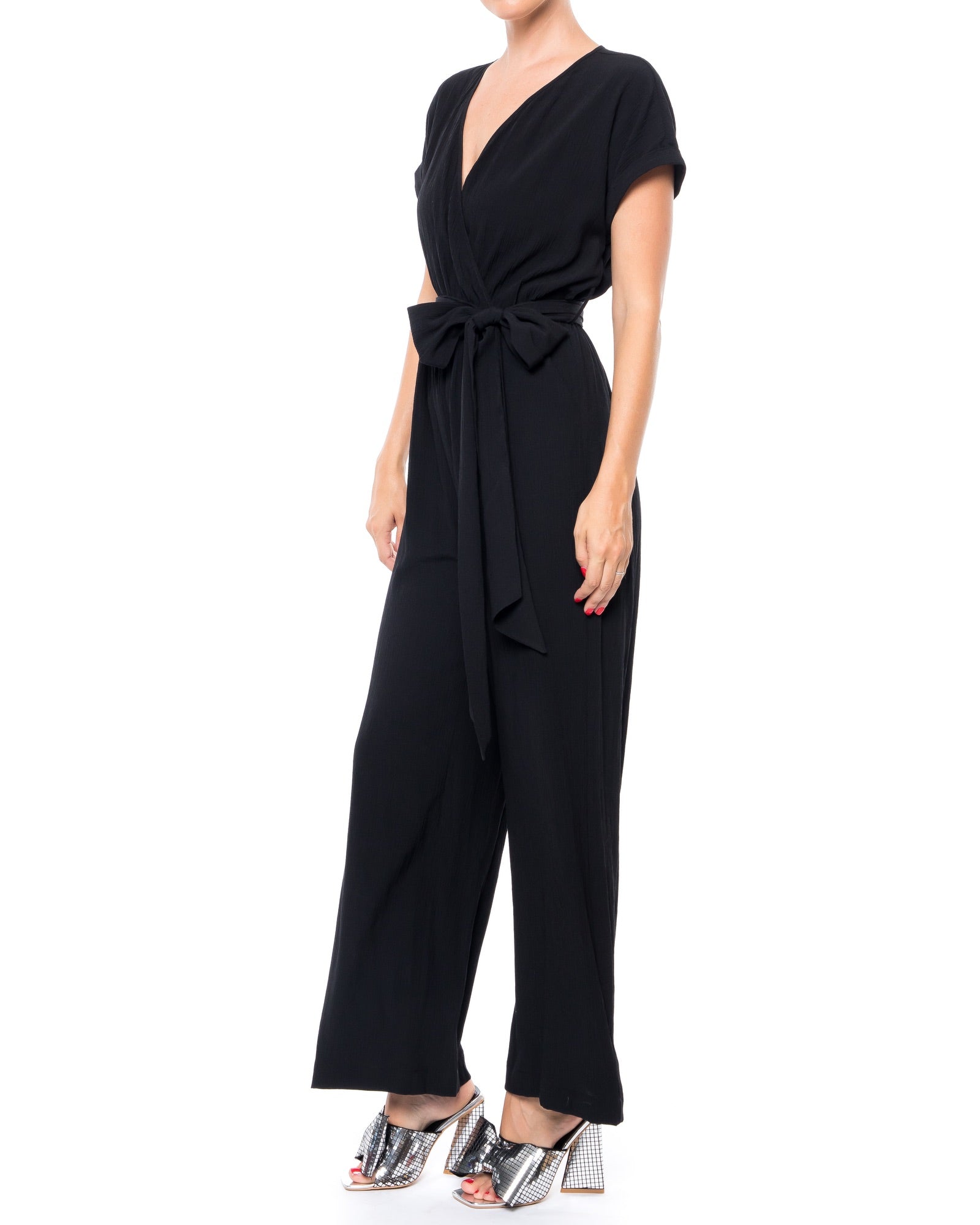 Wonderland Jumpsuit - Black by Meghan Fabulous-1