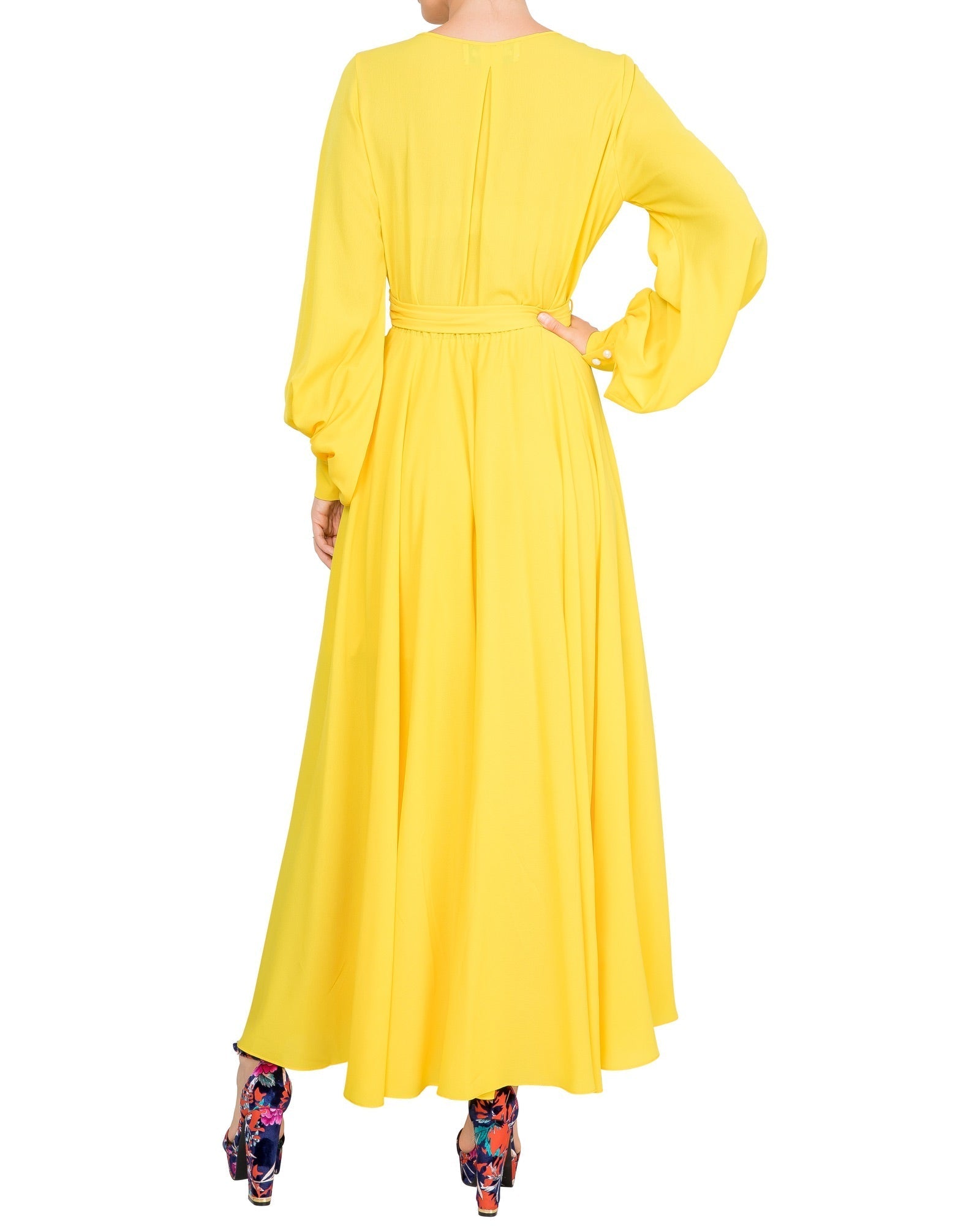 LilyPad Maxi Dress - Canary by Meghan Fabulous-4