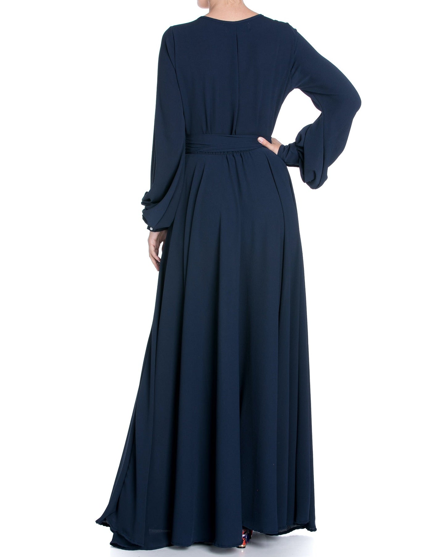 LilyPad Maxi Dress - Navy by Meghan Fabulous-3