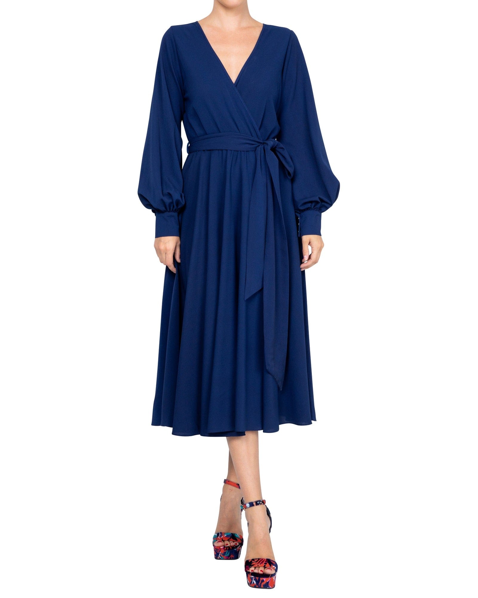 LilyPad Midi Dress - Navy by Meghan Fabulous-1