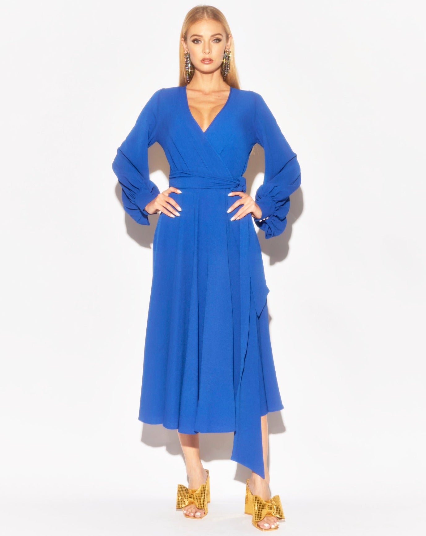 LilyPad Midi Dress - Royal by Meghan Fabulous-0