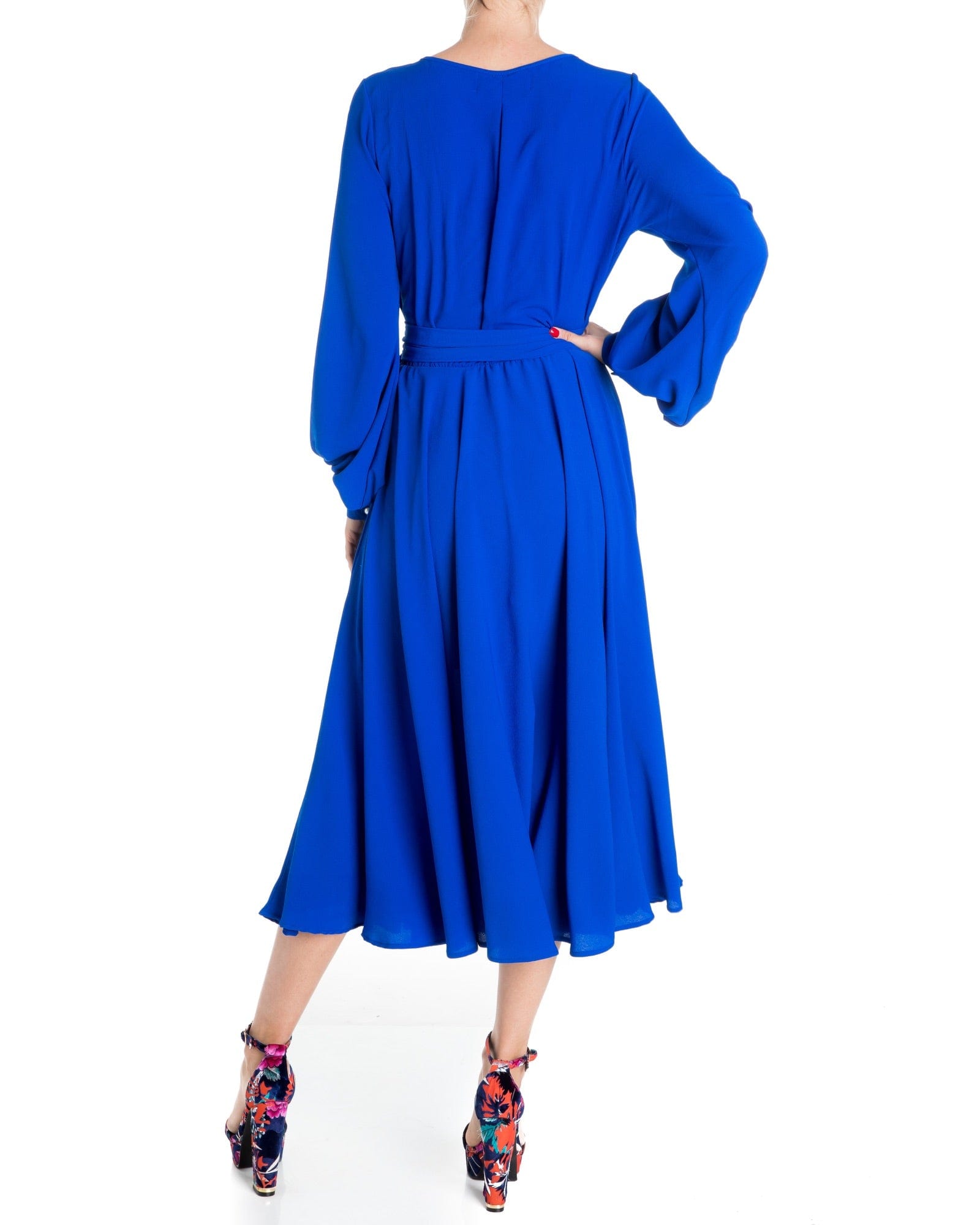 LilyPad Midi Dress - Royal by Meghan Fabulous-4