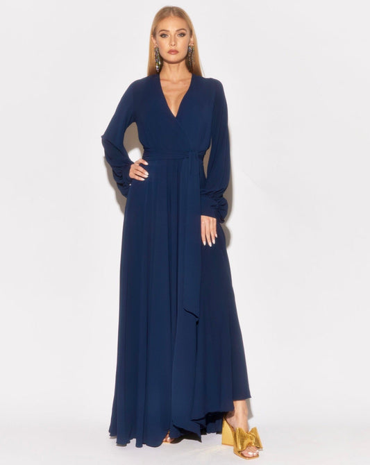 LilyPad Maxi Dress - Navy by Meghan Fabulous-0