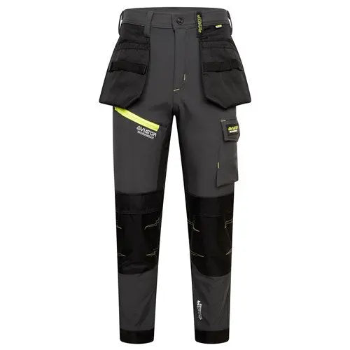 MEN'S SOFTSHELL WORKWEAR TROUSERS - AV061-7