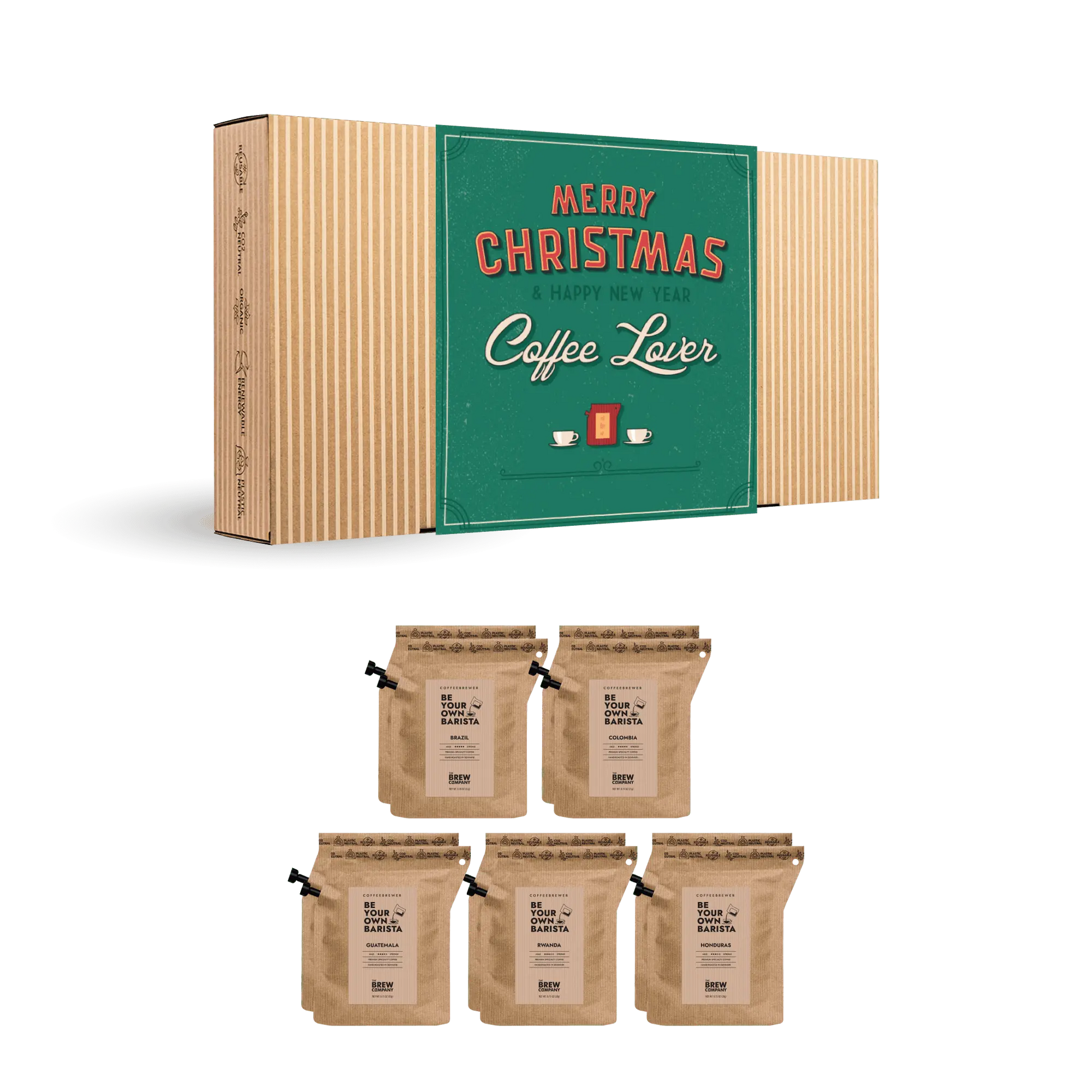 MERRY CHRISTMAS RETRO COFFEE GIFT BOX-5