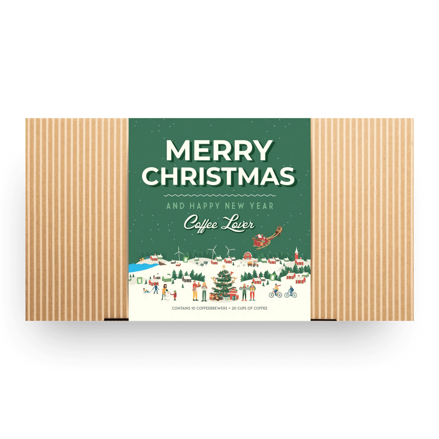 MERRY CHRISTMAS SNOW COFFEE GIFT BOX-0