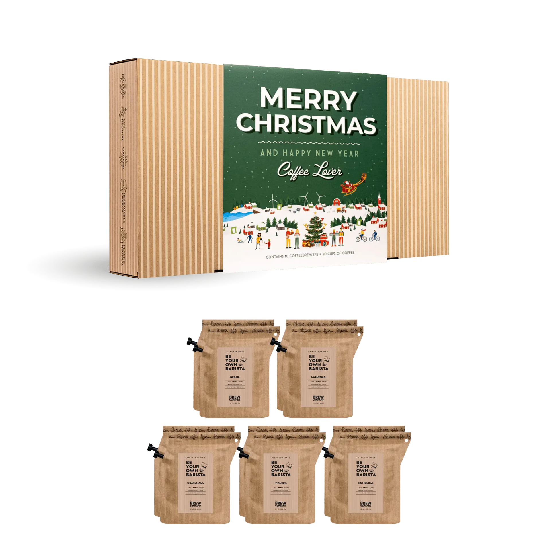 MERRY CHRISTMAS SNOW COFFEE GIFT BOX-1