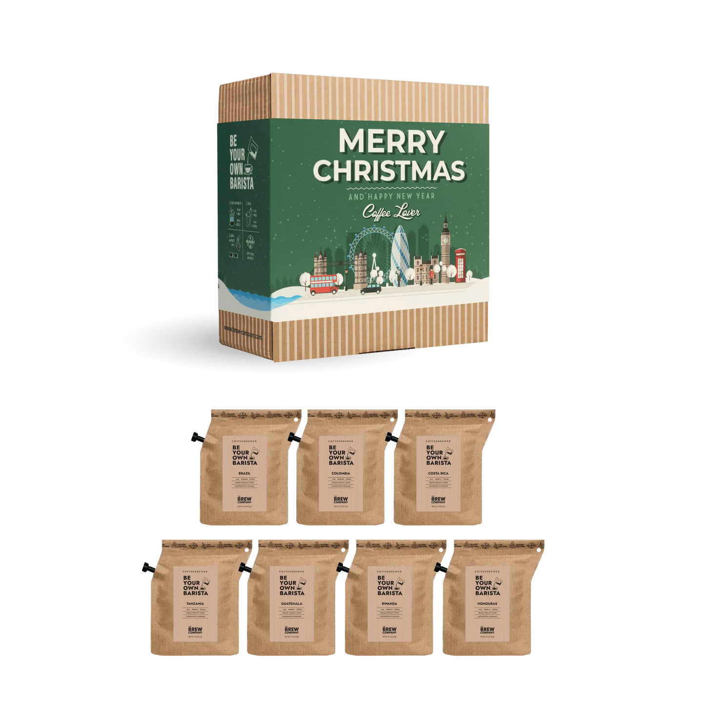 MERRY CHRISTMAS SPECIALTY COFFEE GIFT BOX-1