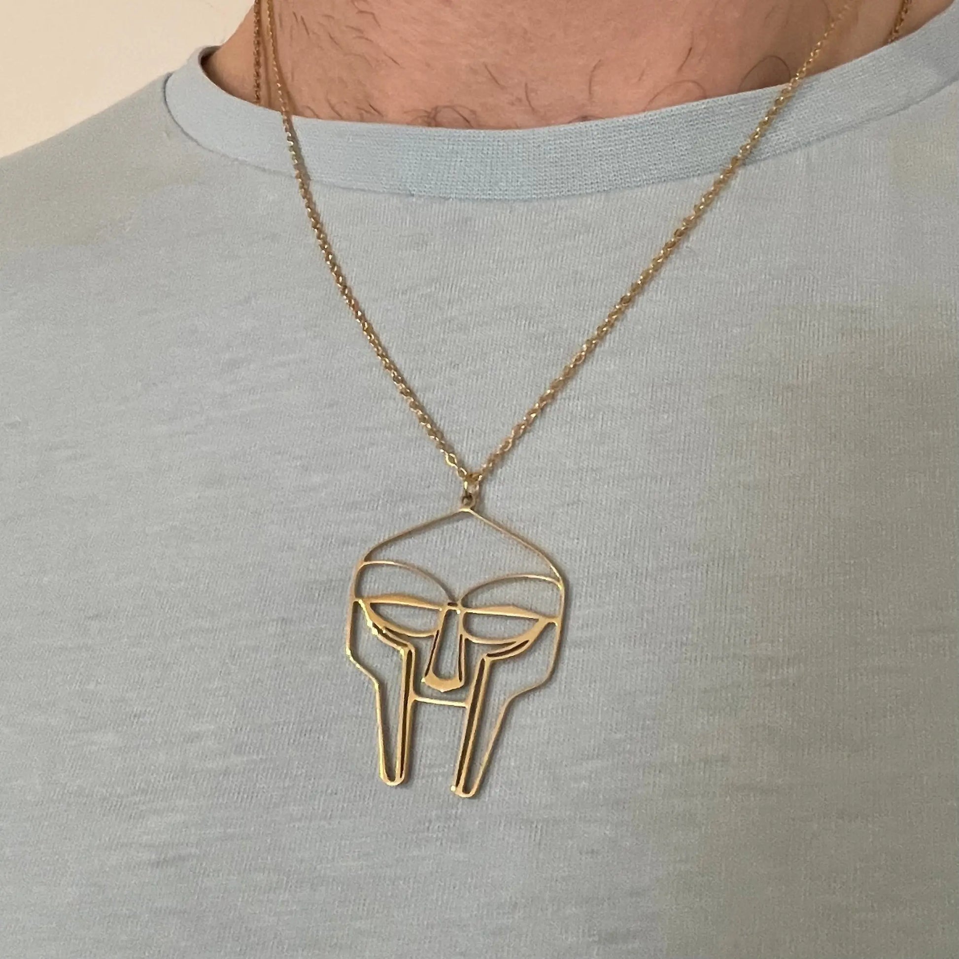 MF DOOM Mask Necklace-1