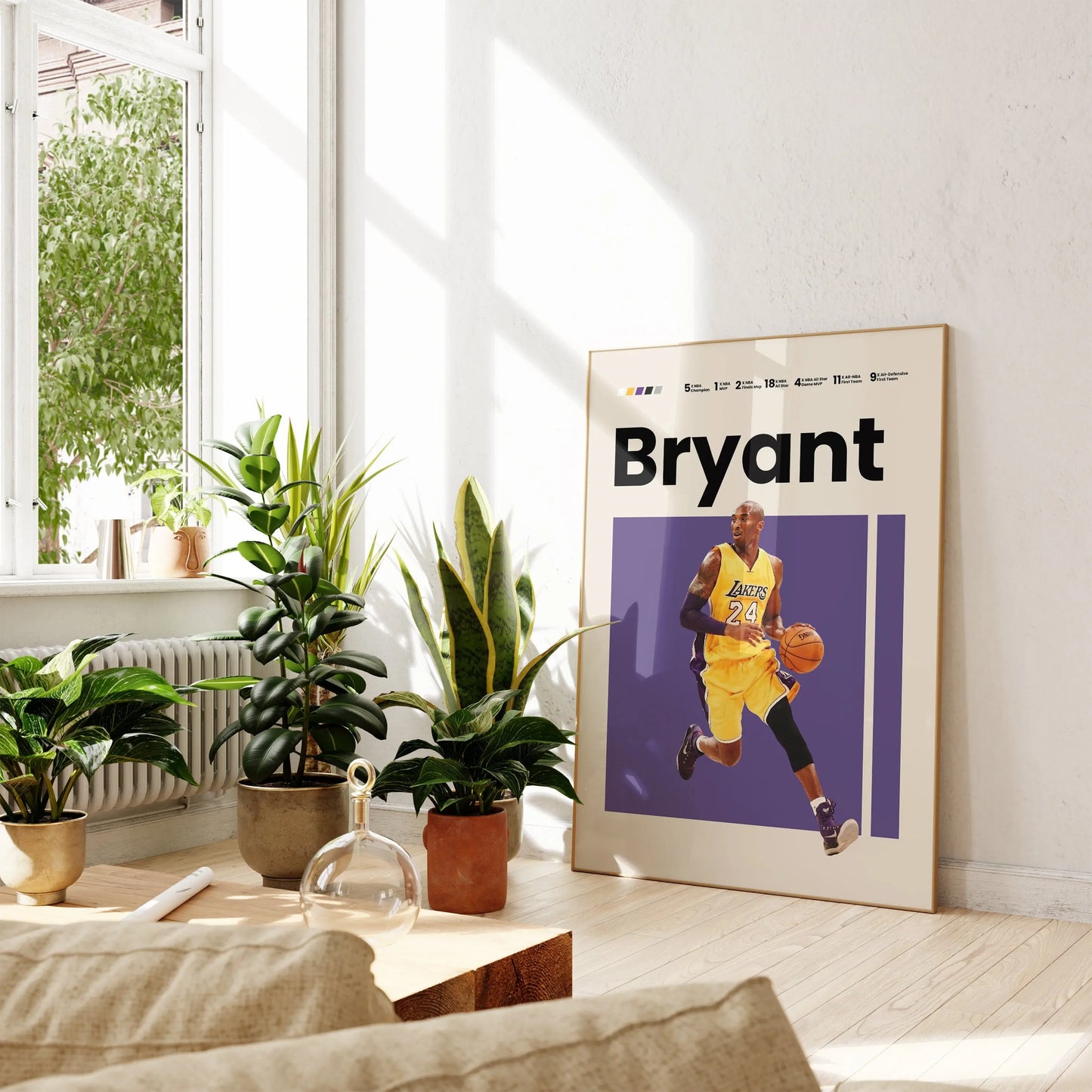 MICHAEL JORDAN Poster I NBA Goats I Air Jordan I Mid Century Modern I Wanddeko Schlafzimmer & Wohnzimmer I  I Kunstdruck ohne Rahmen-5