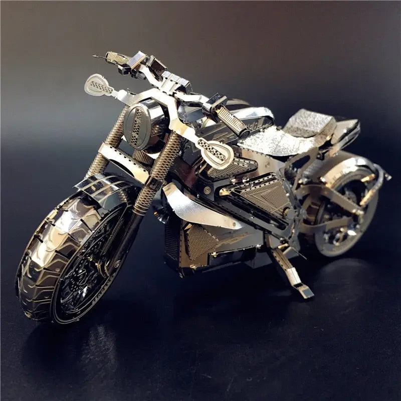 MMZ MODEL NANYUAN 3D Metal puzzle Vengeance Motorcycle Collection Puzzle 1:16 l DIY 3D Laser Cut Model puzzle toys for adult - Memoriex 