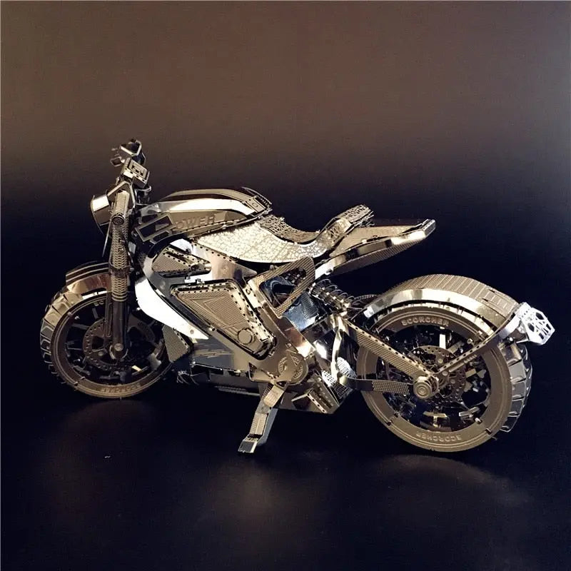 MMZ MODEL NANYUAN 3D Metal puzzle Vengeance Motorcycle Collection Puzzle 1:16 l DIY 3D Laser Cut Model puzzle toys for adult - Memoriex 