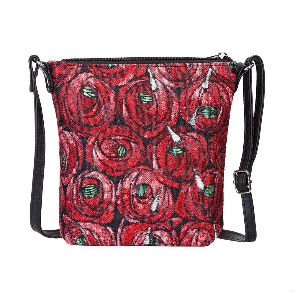 Mackintosh Rose and Teardrop - Sling Bag-0