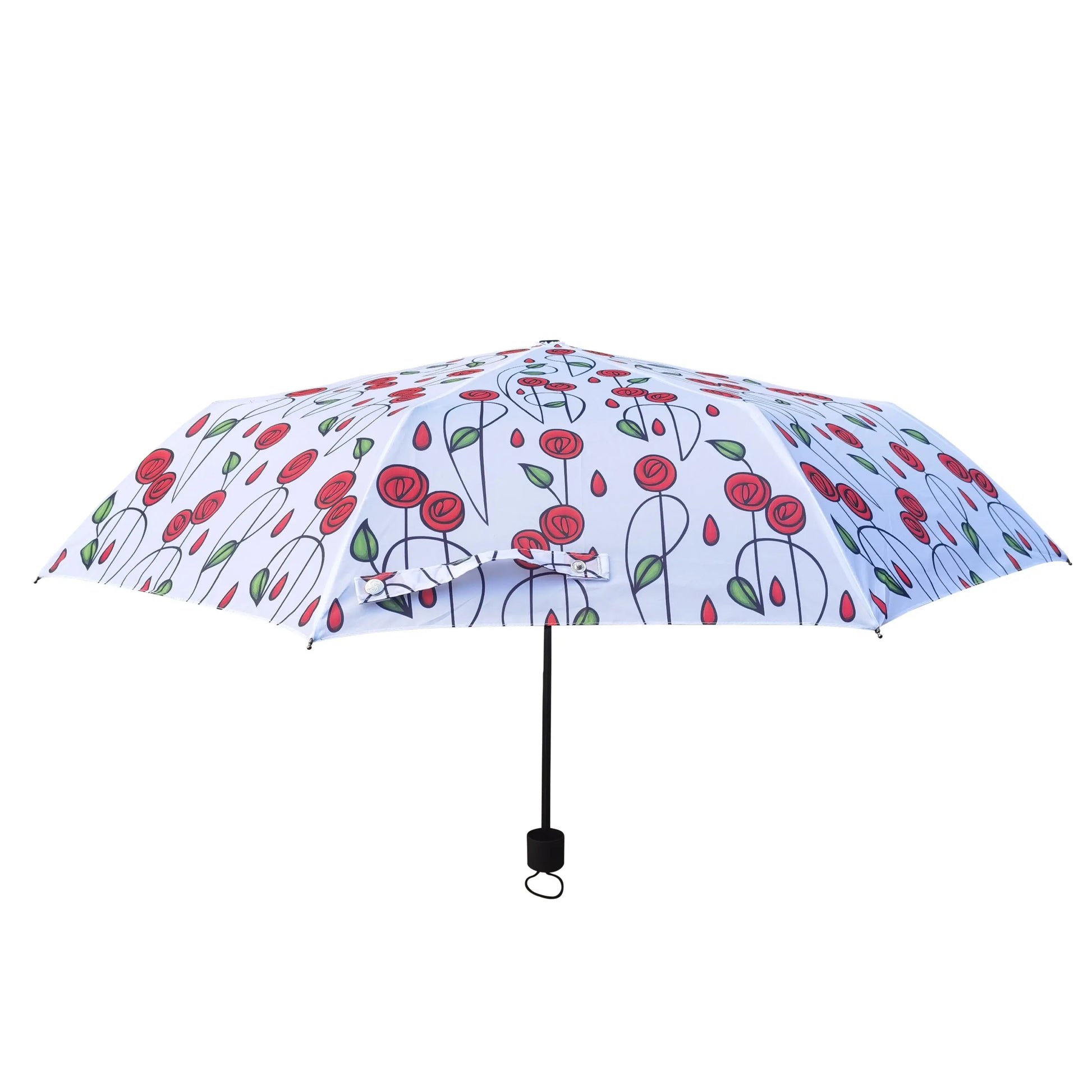 Mackintosh Simple Rose - Art Folding Umbrella-2