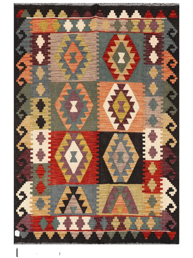 Maimana Afghanistan Kilim Rug - 176 x121 cm-0