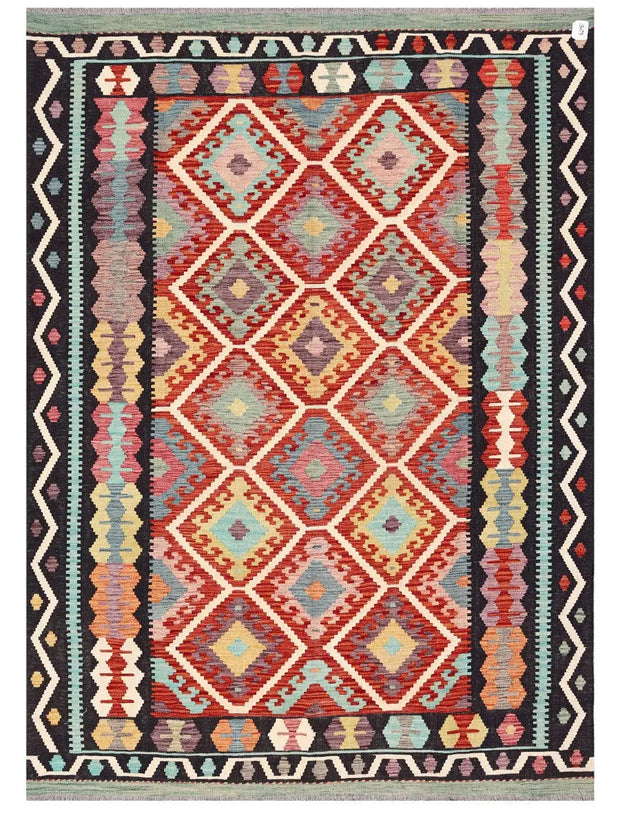 Maimana Afghanistan Kilim Rug - 240 x172 cm-0