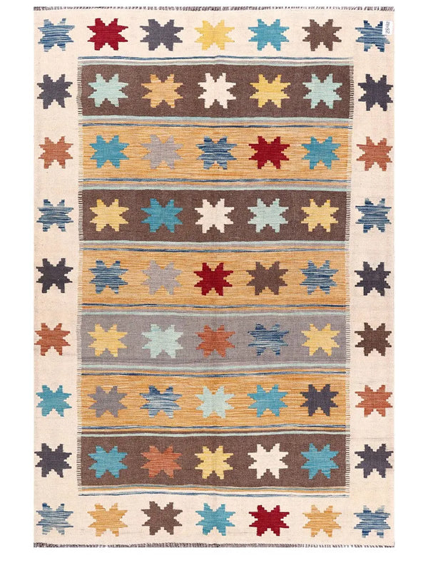 Maimana Afghanistan Kilim Rug - 253 x172 cm-0