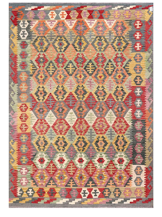 Maimana Afghanistan Kilim Rug - 292 x210 cm-0