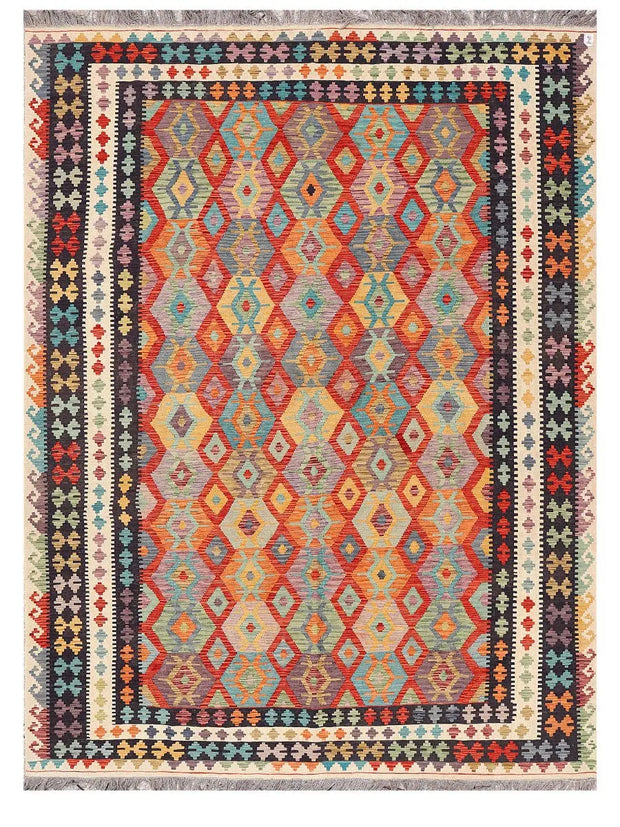 Maimana Afghanistan Kilim Rug - 350 x257 cm-0