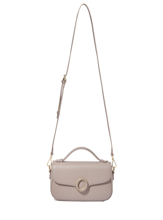 Makoto Leather Bag, Gray by Bob Oré-0