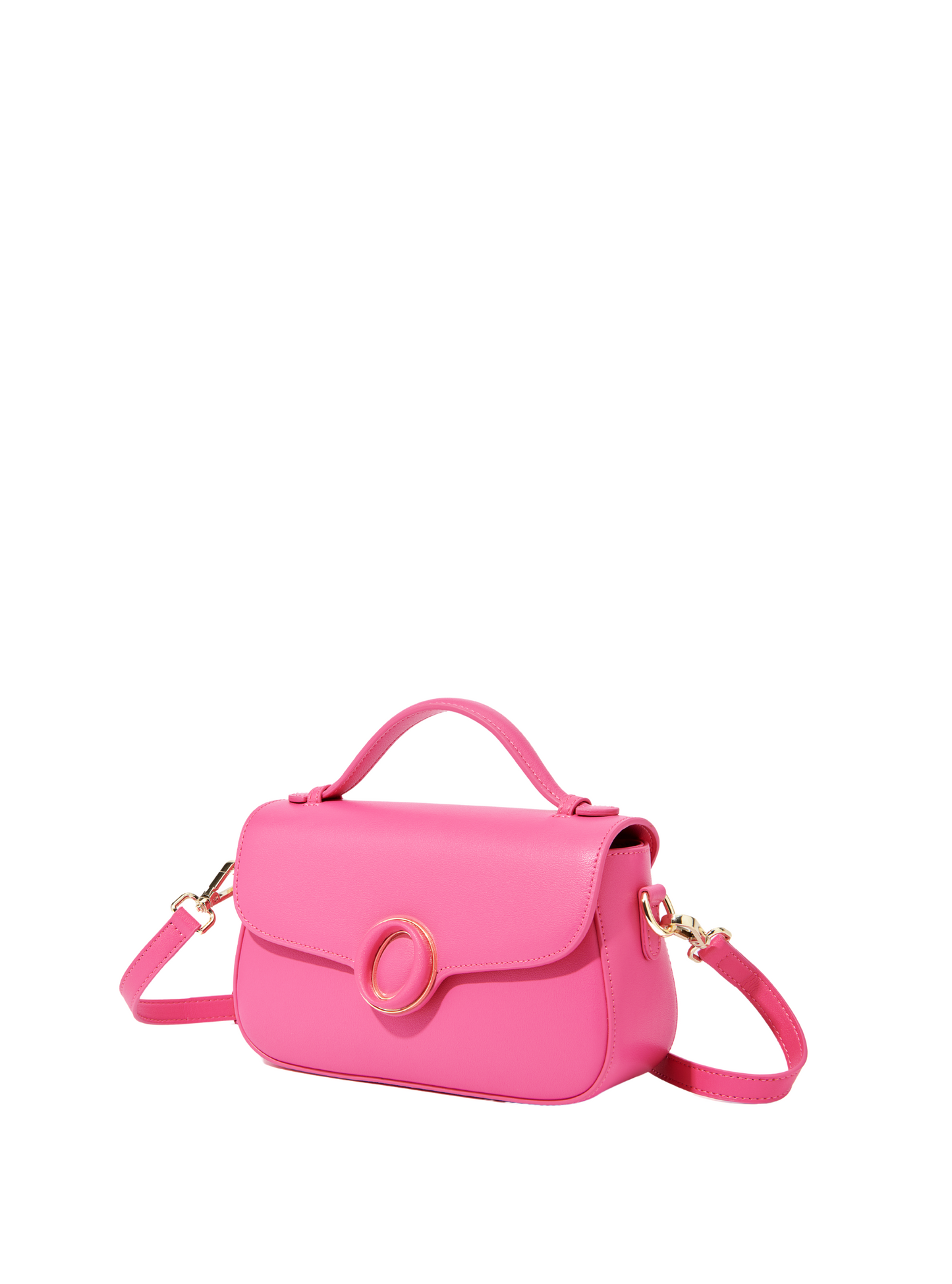 Makoto Leather Bag, Pink by Bob Oré-1